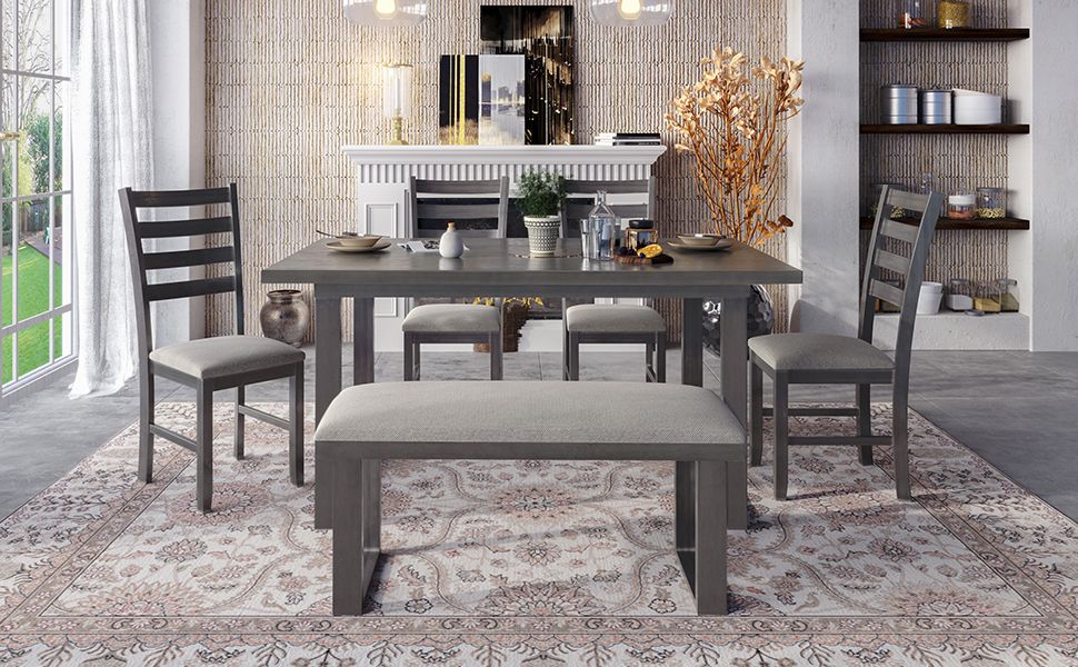 Nordic Grove 6-Piece Dining Set