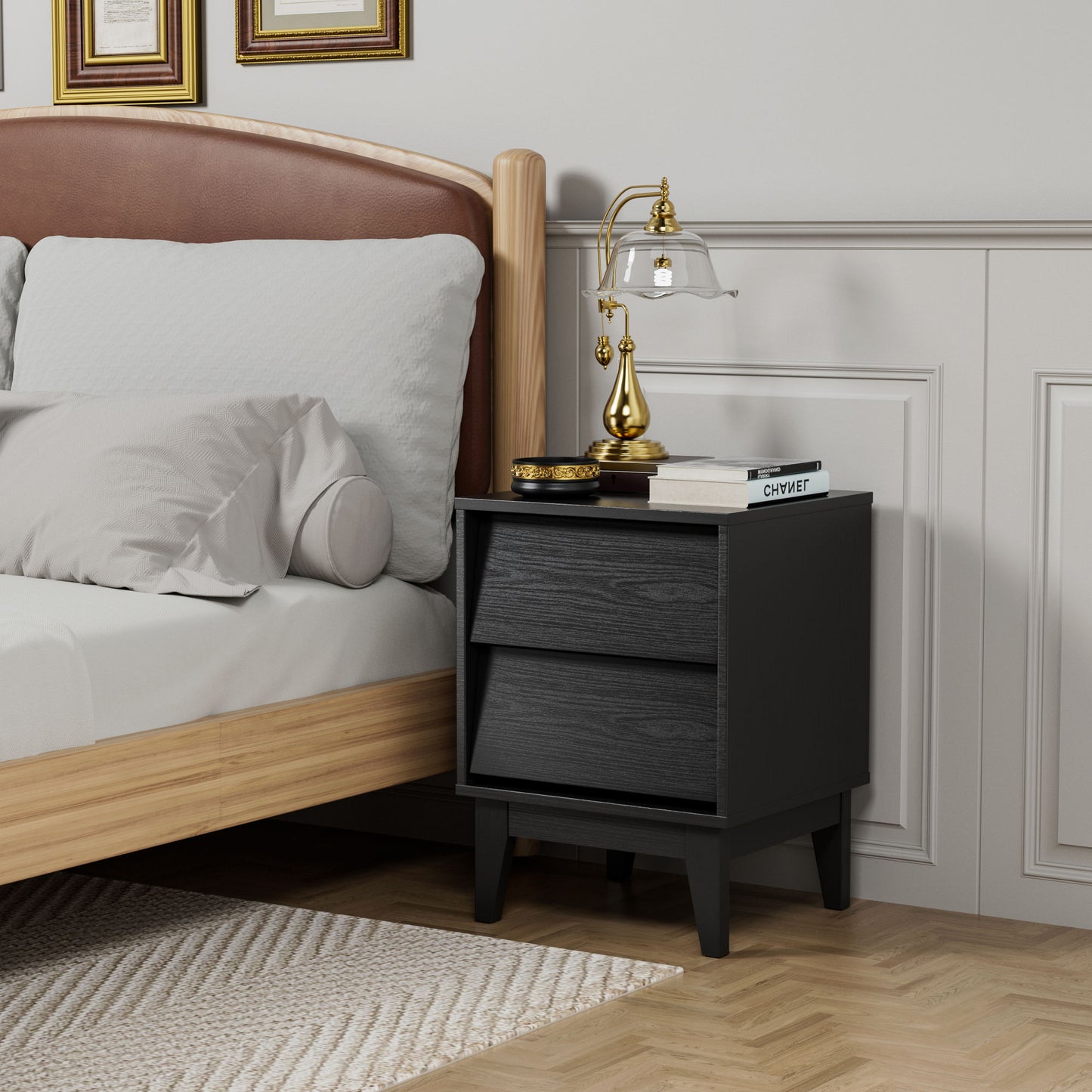 Lumber Nightstand Set