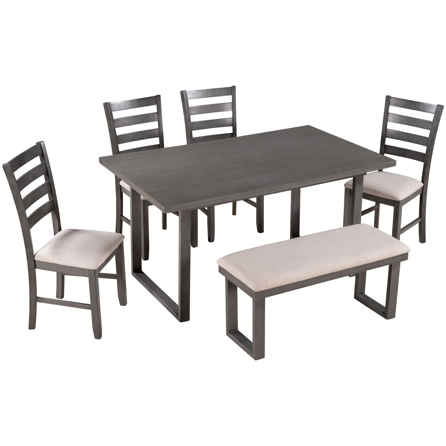 Nordic Grove 6-Piece Dining Set