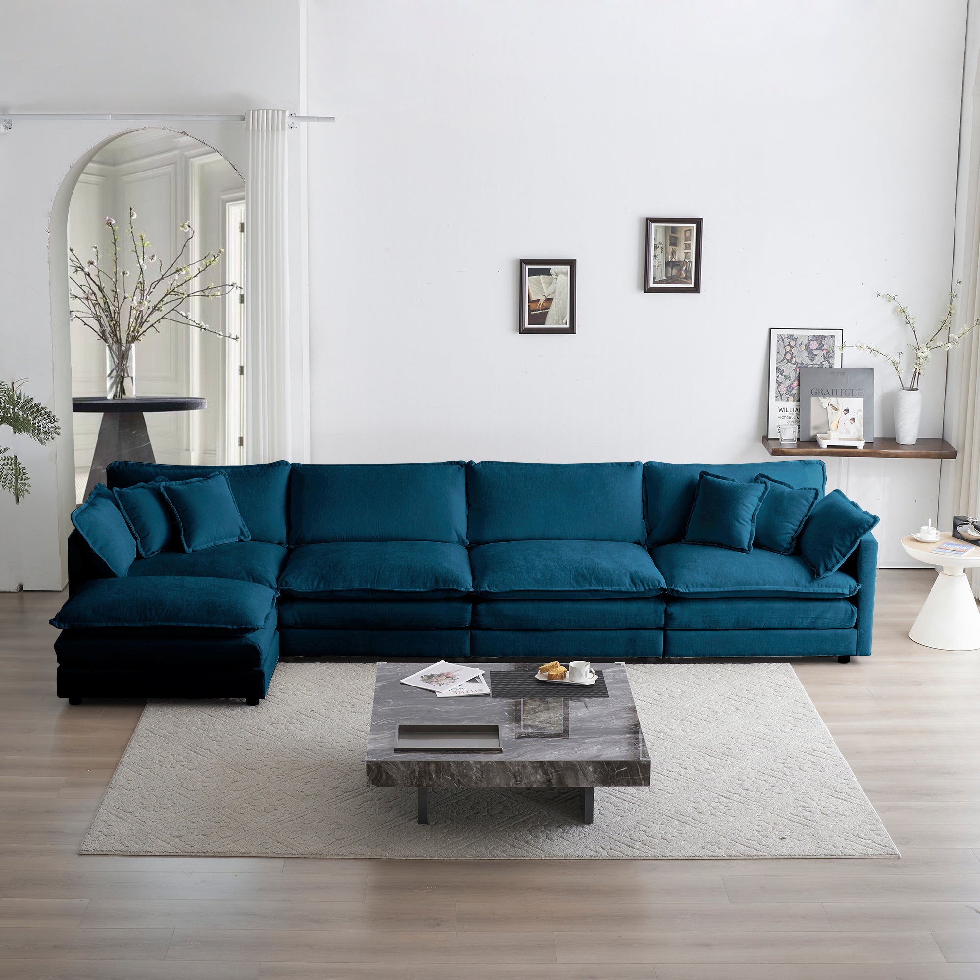 Nexis Cerulean Sectional