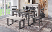 Nordic Grove 6-Piece Dining Set